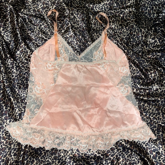Vintage Beaded Lingerie Slip Top - Picture 3 of 16